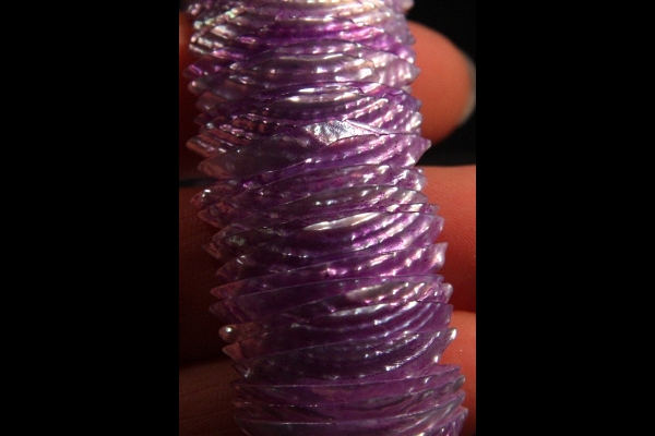 Purple Agate Banded Beauty Bracelet