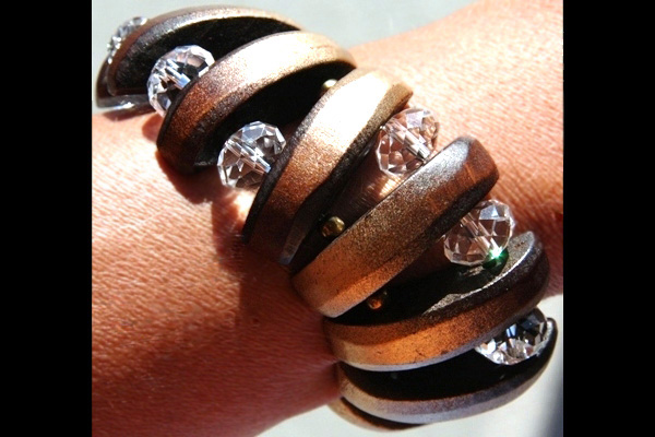 BOLD and GOLD WAVE Bracelet