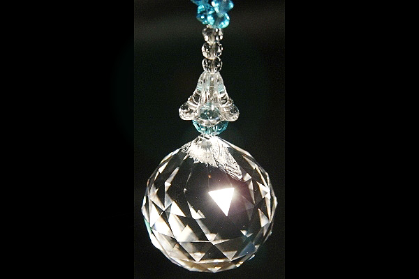 Magnificent Swarovski Crystal Ball Long Necklace