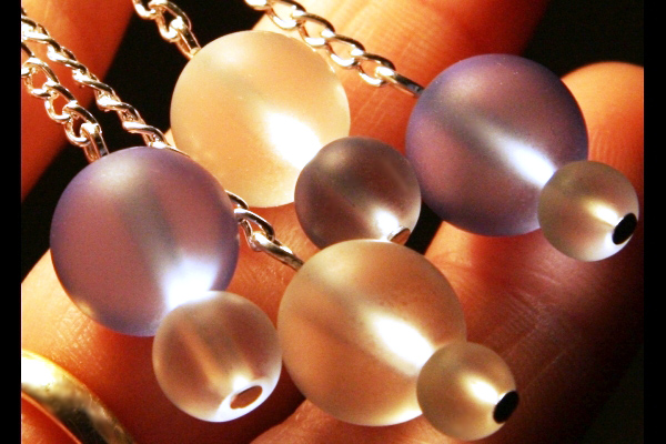 Summer Breeze Earrings ~ Sea Foam Series