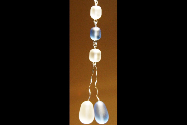 Summer Breeze Earrings ~ Sea Foam Series