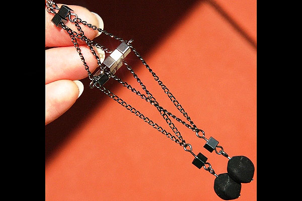 BLACK on BLACK Diamond Earrings