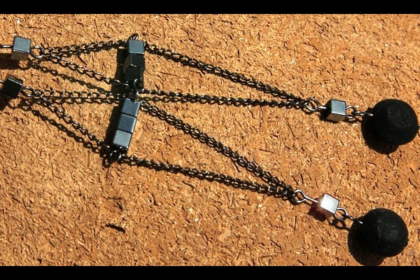 BLACK on BLACK Diamond Earrings