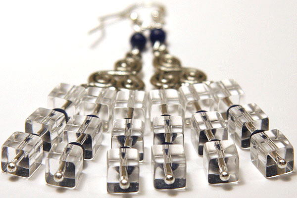 Greek Fan Earrings