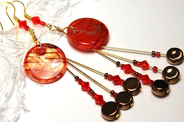Hot Magma Earrings