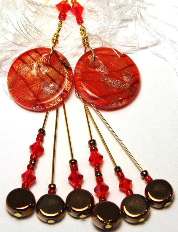 Hot Magma Earrings