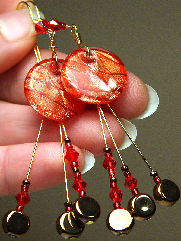 Hot Magma Earrings
