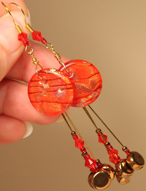 Hot Magma Earrings