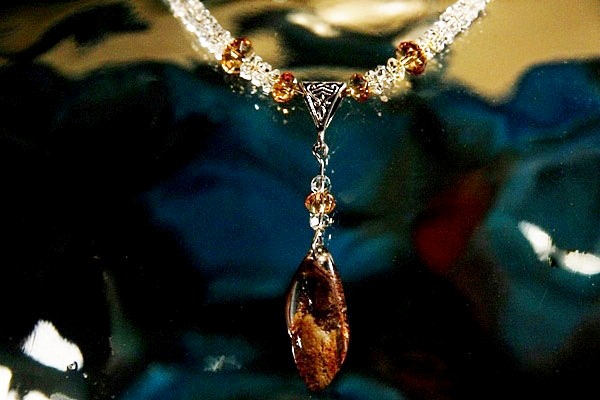 Mysterious one-of-a-kind Golden Phantom Quartz