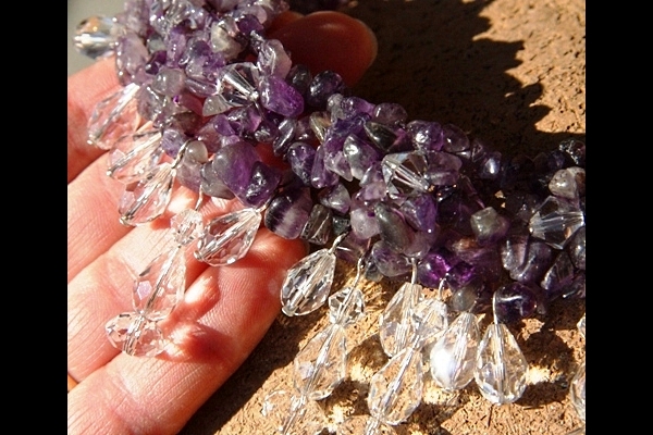 Statement Amethyst Necklace
