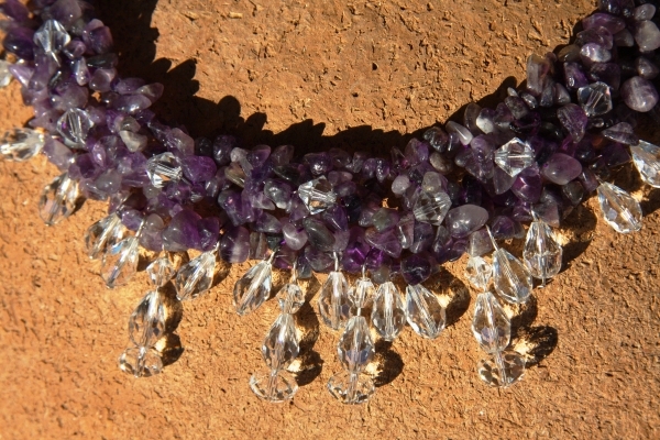 Statement Amethyst Necklace