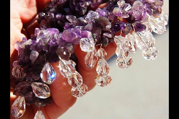 Statement Amethyst Necklace