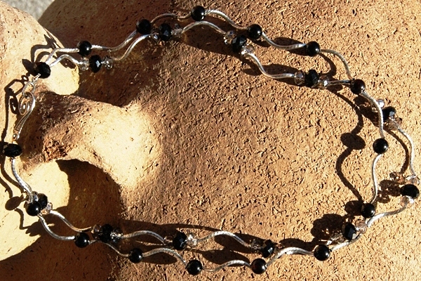 Free Flow Silver Necklace