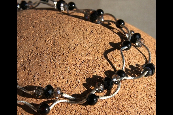 Free Flow Silver Necklace