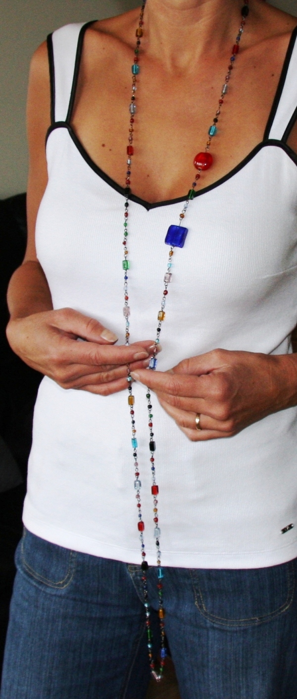 Super Long FUN Colorful Necklace