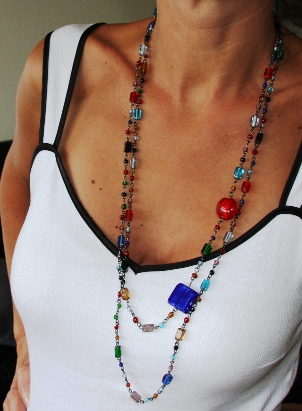 Super Long FUN Colorful Necklace